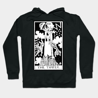 The Tower Tarot Card Hoodie